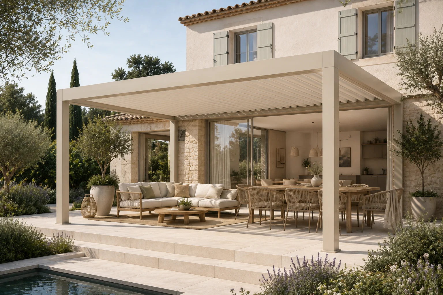 Pergola naturelle