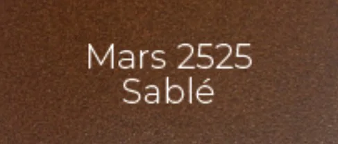 Échantillon Mars 2525 Sablé
