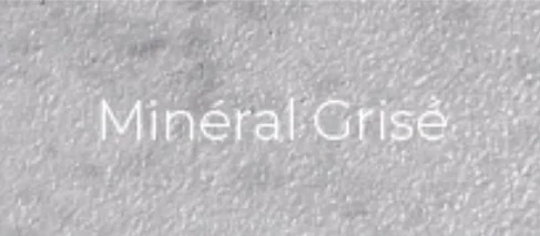 Échantillon Mineral Grisé