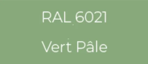 Échantillon RAL 6021 Vert Pâle