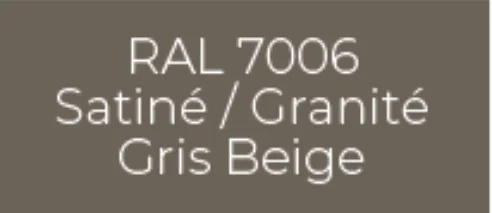 Échantillon RAL 7006 Gris Beige