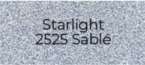 Échantillon Starlight 2525 Sablé